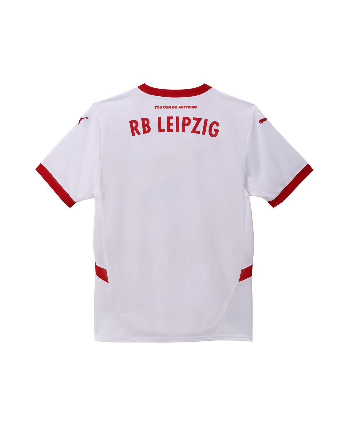 Puma Men'sRb Leipzig 2024/25 Home Replica Jersey - White