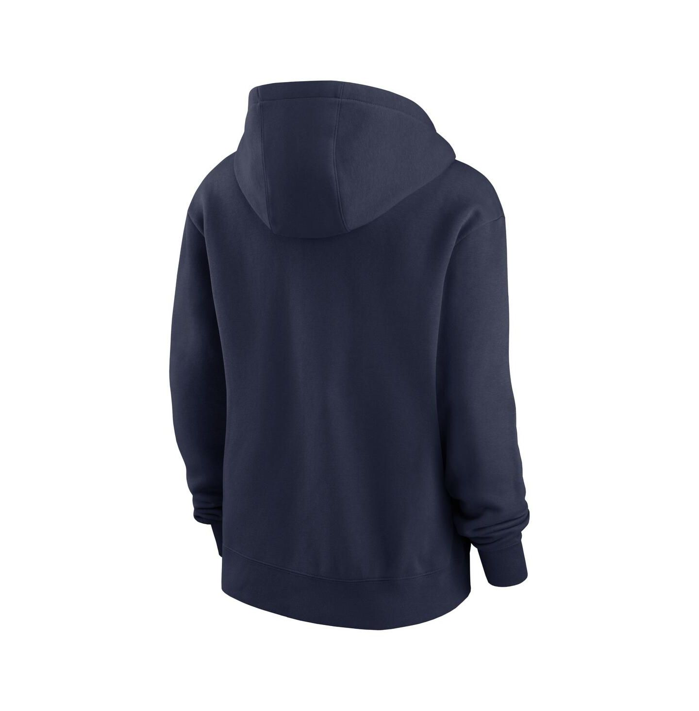 Женское худи Nike College Navy Seattle Seahawks Club Fleece Pullover — фото 2