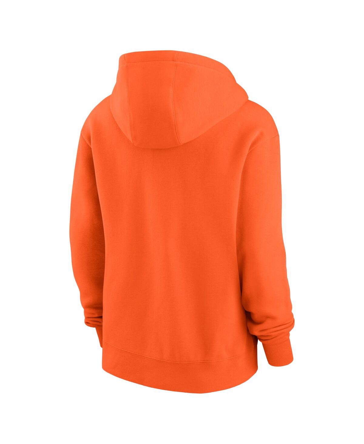 Nike Women'sCincinnati Bengals Club Fleece Pullover Hoodie - Orange