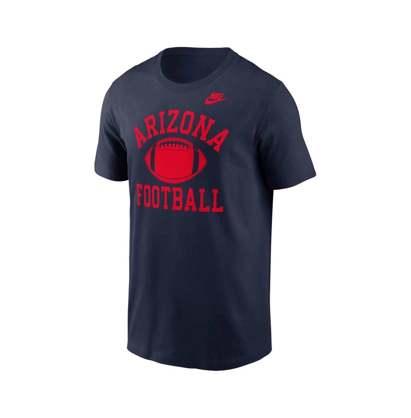 Мужская футболка Nike Navy Arizona Wildcats Legacy Football Icon — фото 2