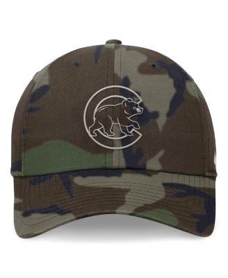 Men's Camo Chicago Cubs Club Adjustable Hat