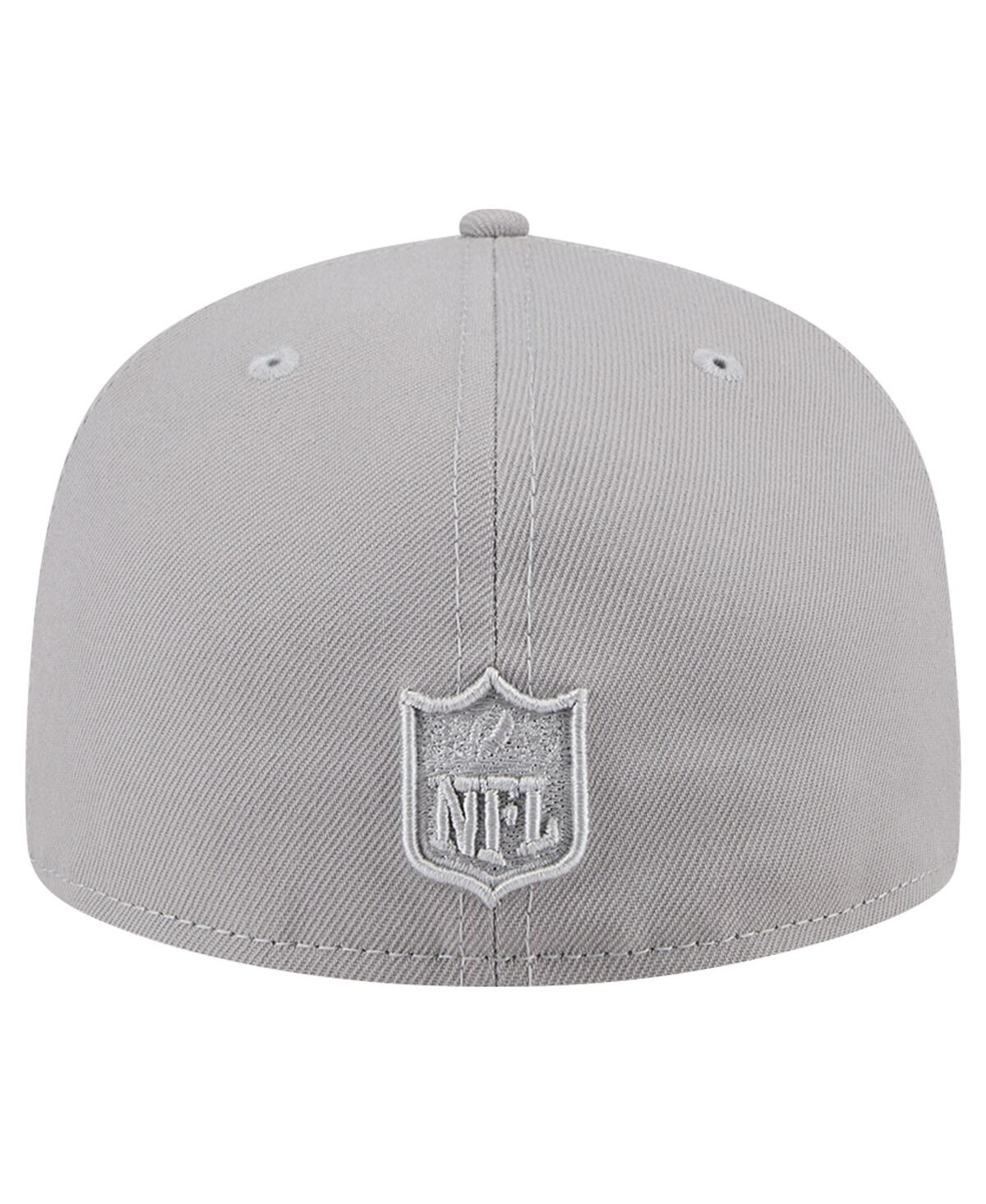 New Era Men'sPhiladelphia Eagles Color Pack 59FIFTY Fitted Hat - Gray