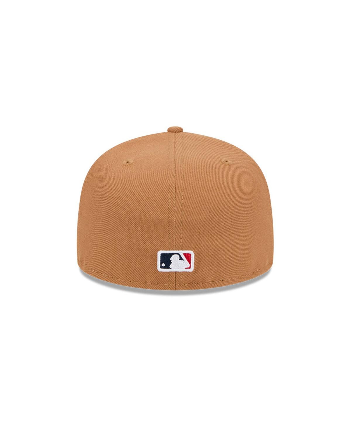 New Era Men'sAtlanta Braves Color Pack 59FIFTY Fitted Hat - Brown