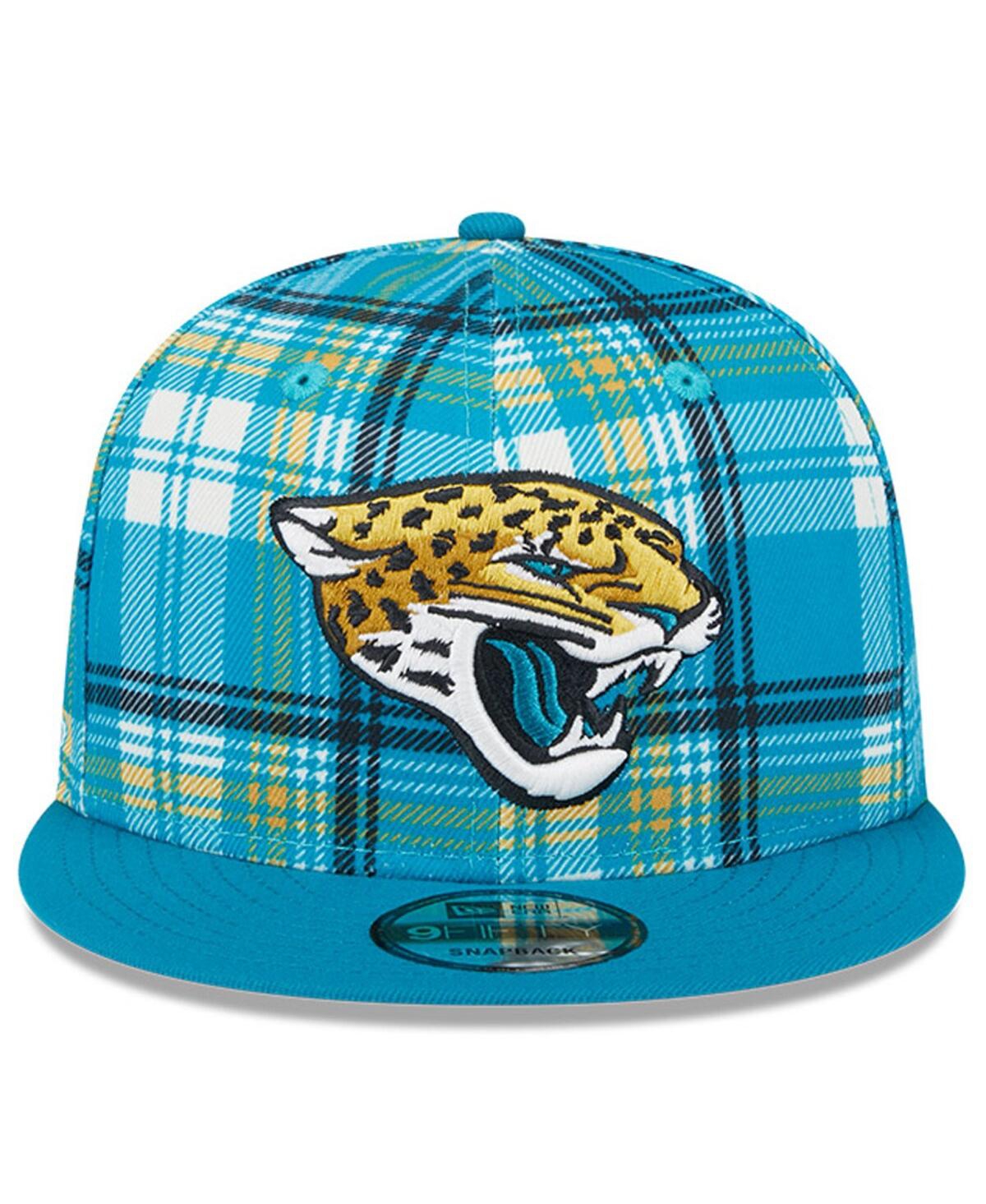 New Era Men's Teal Jacksonville Jaguars 2024 Sideline Statement 9fifty Snapback Hat In Teal
