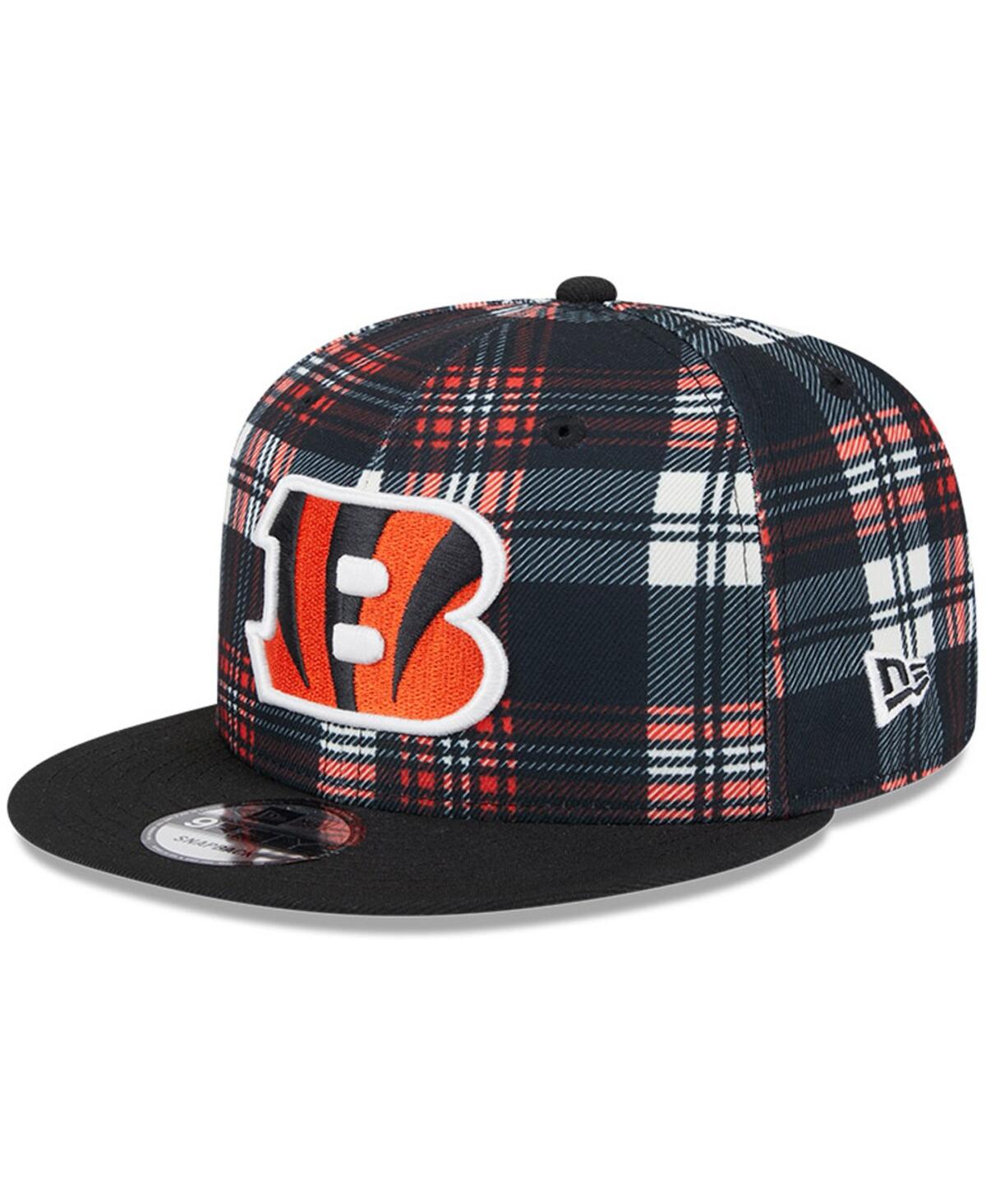 Shop New Era Men's Black Cincinnati Bengals 2024 Sideline Statement 9fifty Snapback Hat