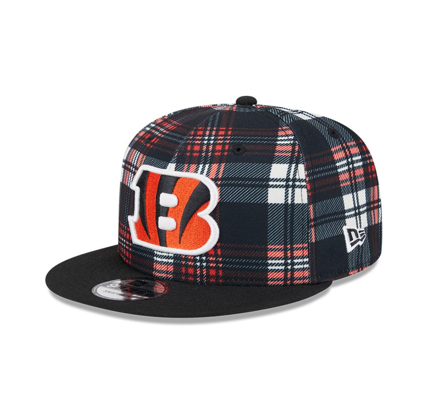 Men's Black Cincinnati Bengals 2024 Sideline Statement 9FIFTY Snapback Hat