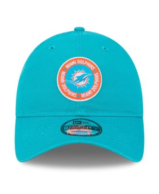 Men's Aqua Miami Dolphins 2024 Sideline 9TWENTY Adjustable Hat