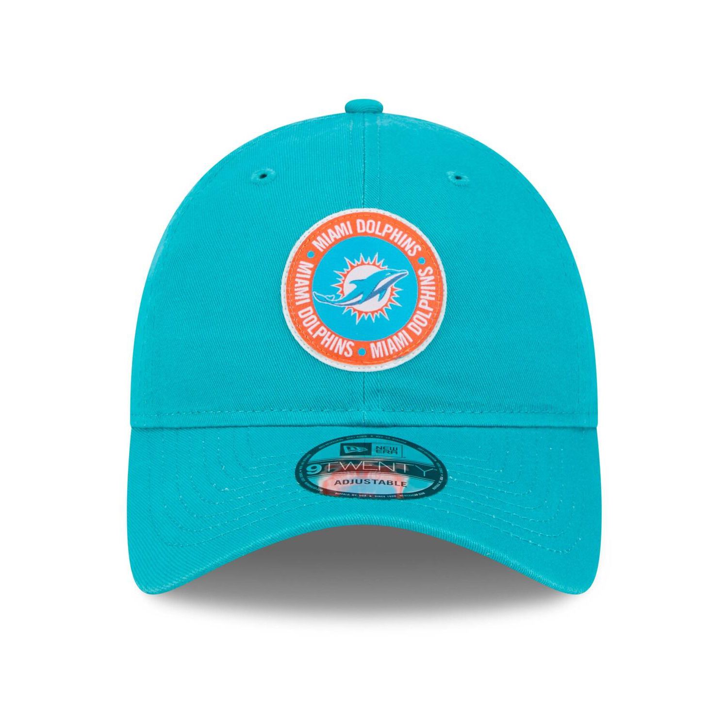 Men's Aqua Miami Dolphins 2024 Sideline 9TWENTY Adjustable Hat