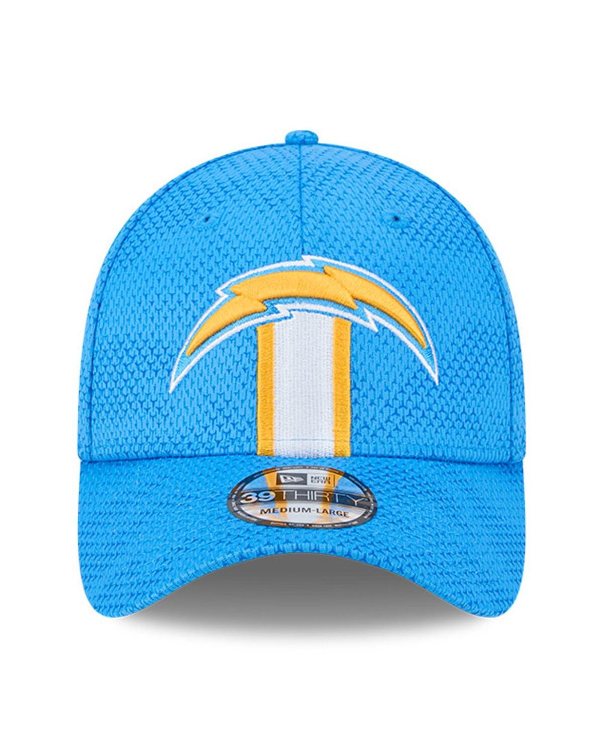 New Era Men'sLos Angeles Chargers 2024 Sideline 39THIRTY Flex Hat - Powder Blue