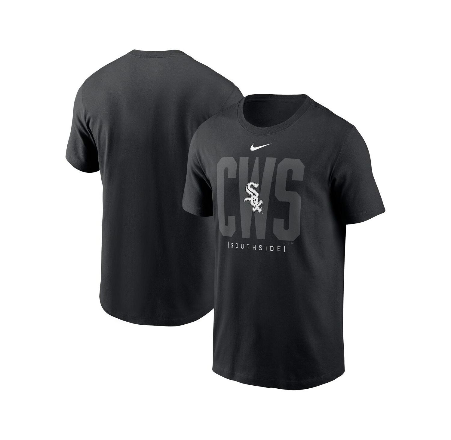 Men's Black Chicago White Sox Fashion Local T-Shirt