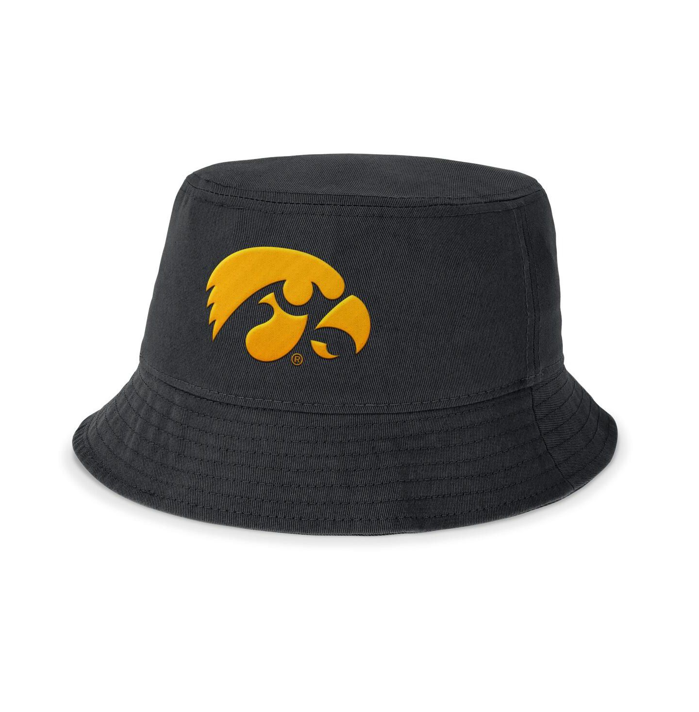 Мужская панама Nike Black Iowa Hawkeyes Local Apex Bucket Hat — фото 1
