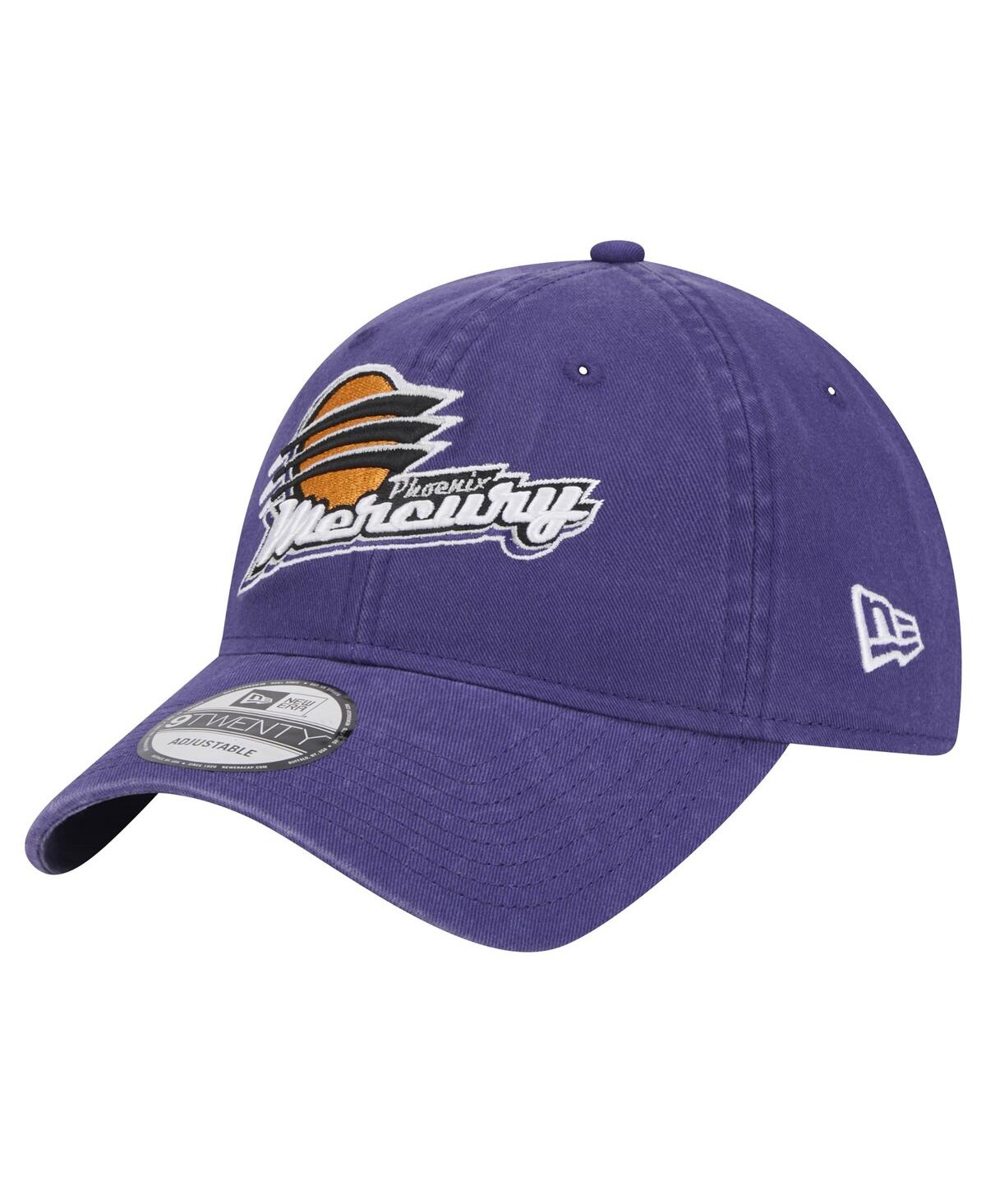 New Era Men's And Women's Purple Phoenix Mercury Core Logo 9twenty Adjustable Hat In Purple