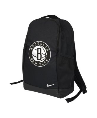 Black Brooklyn Nets Brasilia Backpack