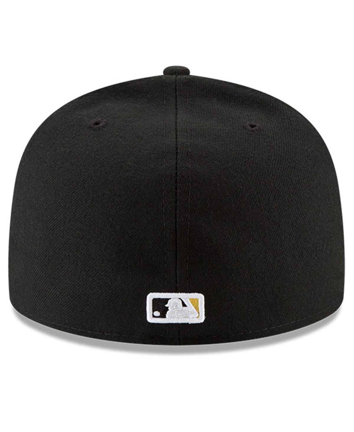 New Era Men'sPittsburgh Pirates National Baseball Hall of Fame 59FIFTY Fitted Hat - Black