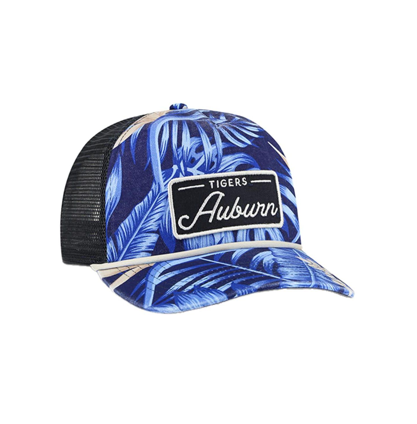 Мужская кепка '47 Brand Navy Auburn Tigers Tropicalia Hitch Adjustable Hat — фото 3