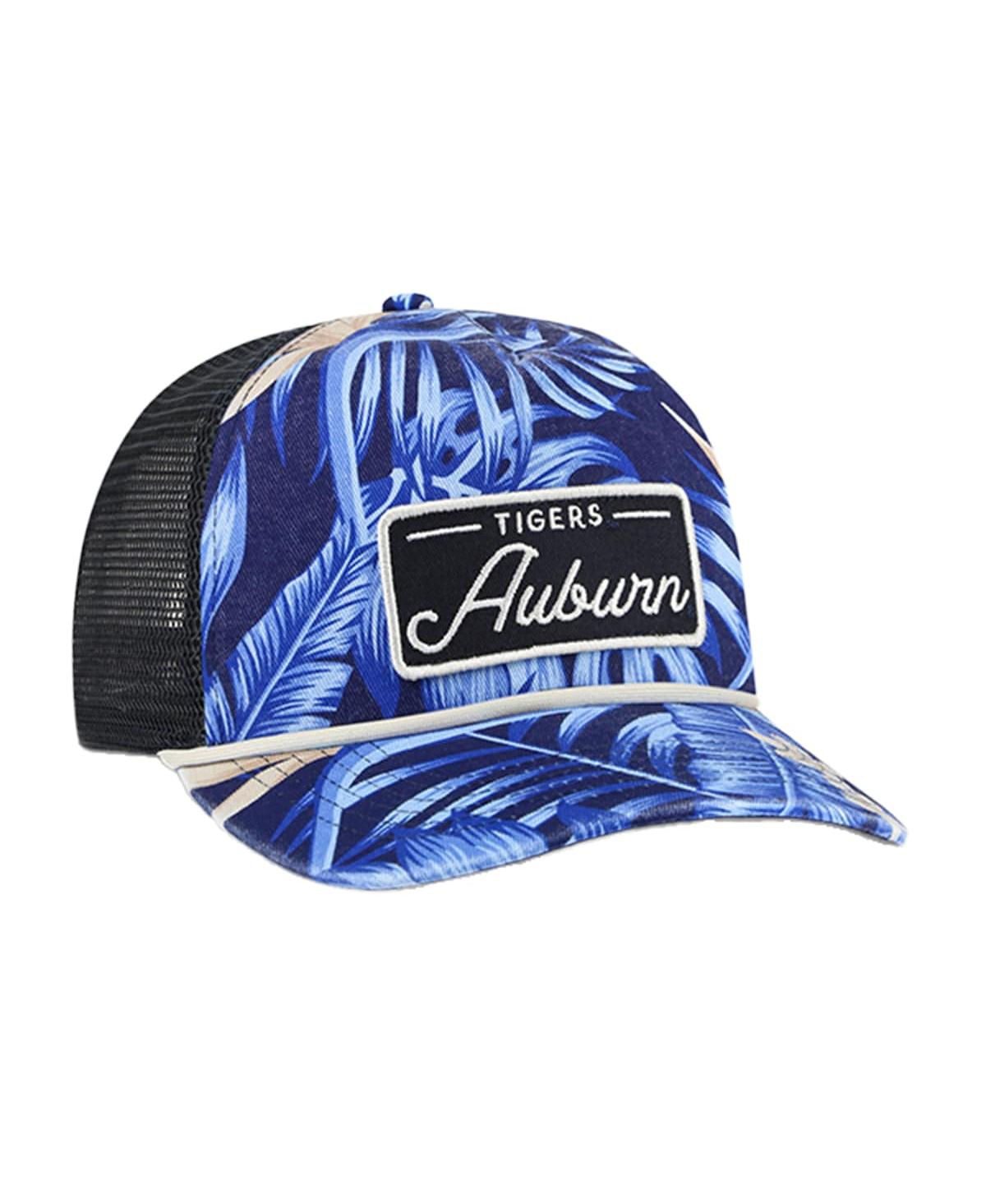 47 Brand Men's Navy Auburn Tigers Tropicalia Hitch Adjustable Hat In Navy