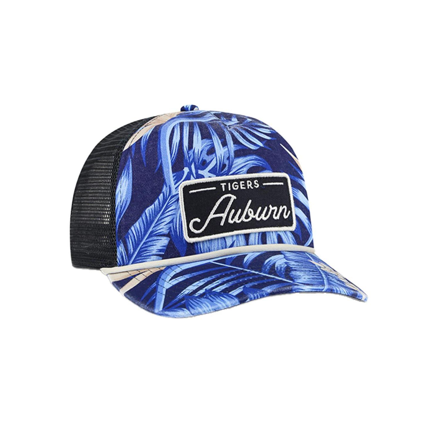 Men's Navy Auburn Tigers Tropicalia Hitch Adjustable Hat