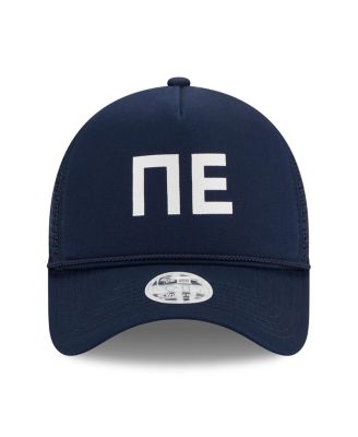 Women's Navy New England Patriots McGee Trucker 9FORTY Adjustable Hat