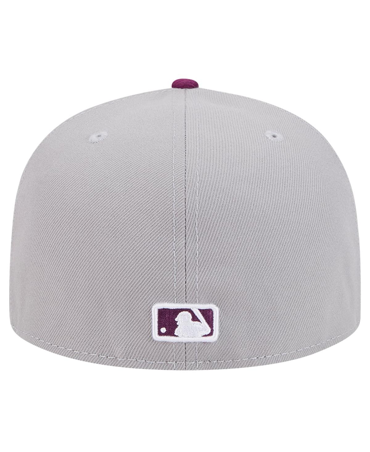 New Era Men's Houston Astros Two-tone Color Pack 59fifty Fitted Hat In Brown,purple