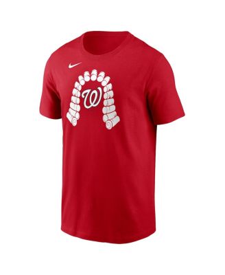 Men's Red Washington Nationals Local Home Town T-Shirt