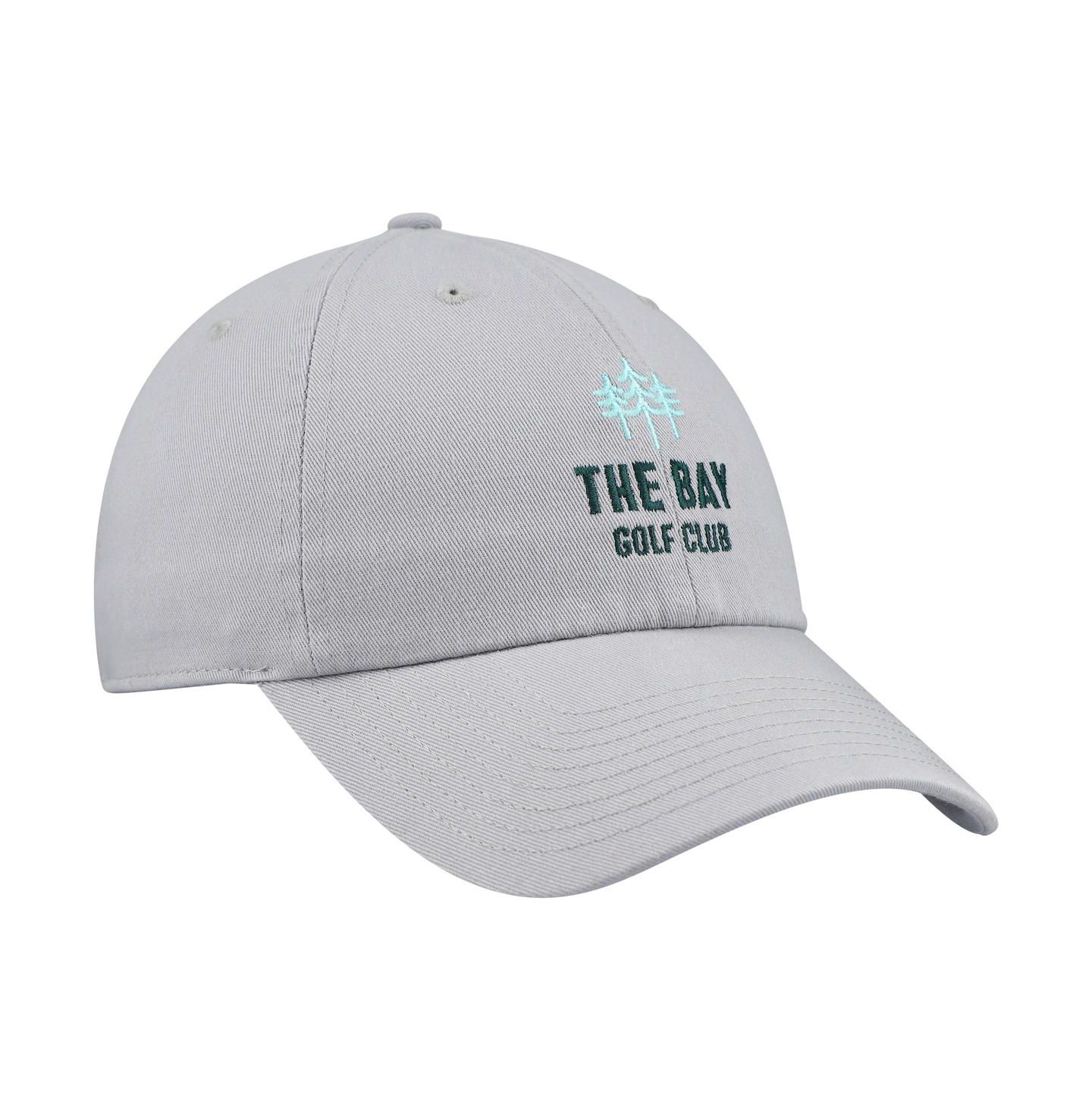 Мужская кепка Ahead Gray The Bay Golf Club Largo Adjustable Hat — фото 1