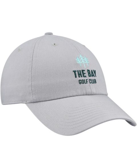 Мужская кепка Ahead Gray The Bay Golf Club Largo Adjustable Hat