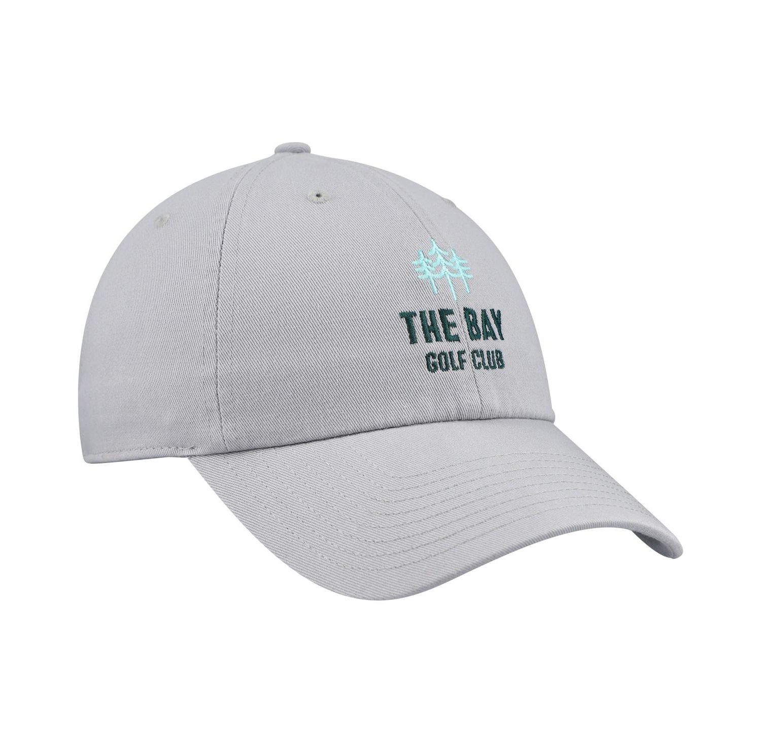 Men's Gray The Bay Golf Club Largo Adjustable Hat