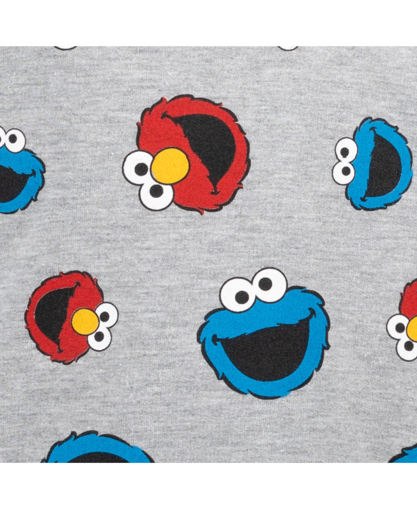 Комплект Sesame Street Sweatshirt and Fleece Pants Set для мальчиков-малышей, цвет: Серый — фото 4