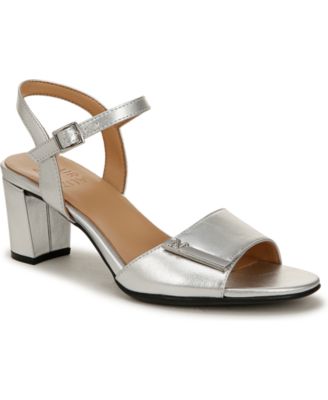 Naturalizer - Bristol-Ornament Ankle Strap Block Heel Sandals