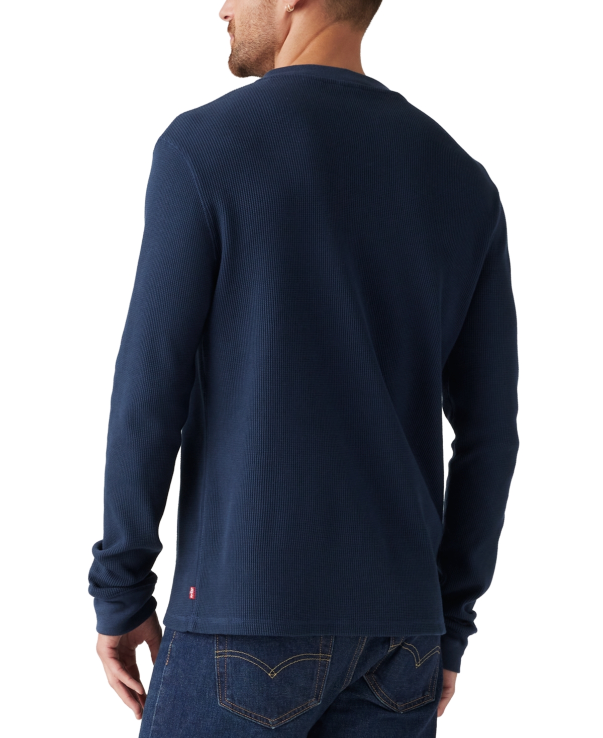 Levis Men's Long-Sleeve Thermal Henley Shirt
