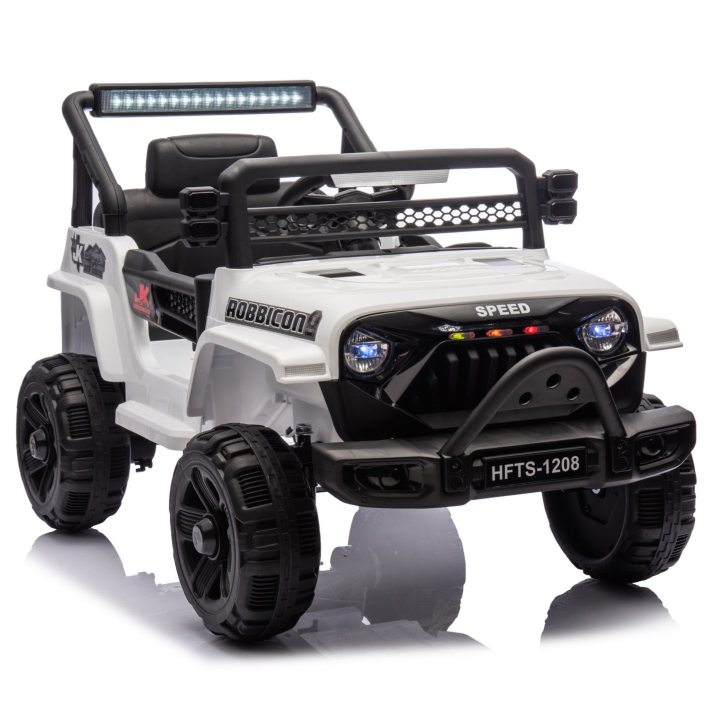 Детская игрушка Streamdale Furniture Electric Ride-On Truck 12V with Parent Control, 3–7 лет, цвет: Белый — фото 6