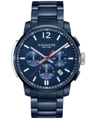 coach men's bleecker watch