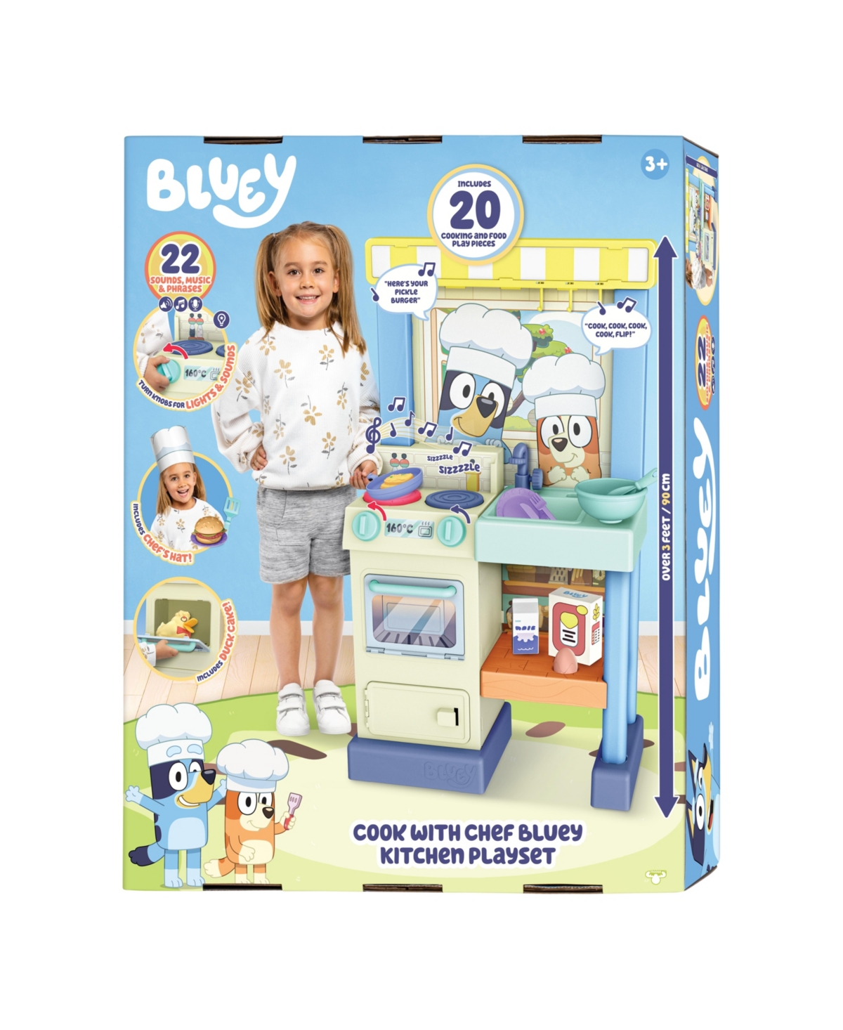 BLUEY S11 DELUXE COOK AND CLEAN KITCHEN 