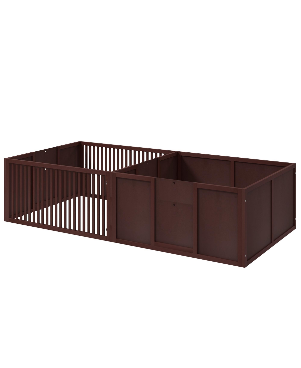 Streamdale Furniture Cozy Whelping Box with Removable Doors and Puppy Playpen