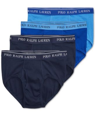 Men's 4-Pack Classic-Fit Mid-Rise Briefs 