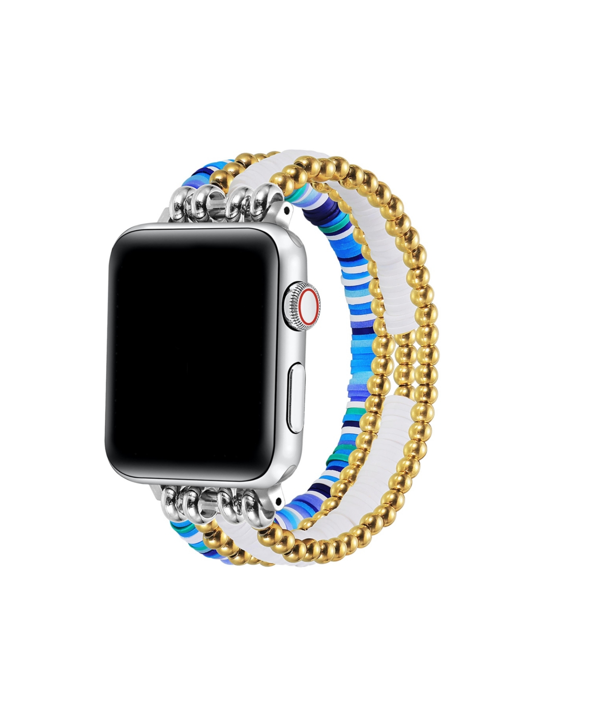 Bestie Beaded Band for Apple Watch, Fits All Apple Watch Models - Blue