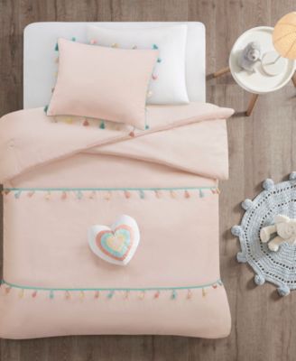 Intelligent Design Tessa Tassel 3-Pc. Comforter Set, Twin