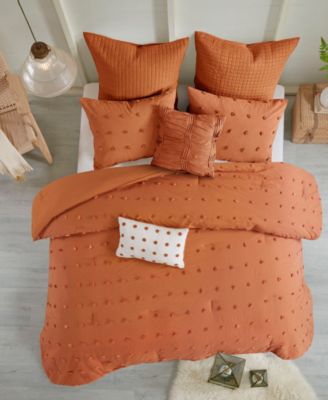 Brooklyn Jacquard Cotton 7-Pc. Comforter Set, Full/Queen