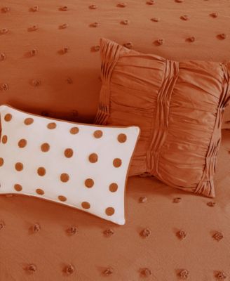 Brooklyn Jacquard Cotton 7-Pc. Duvet Cover Set, Full/Queen