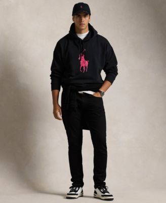 Men's Pink Pony Relaxed-Fit Hoodie