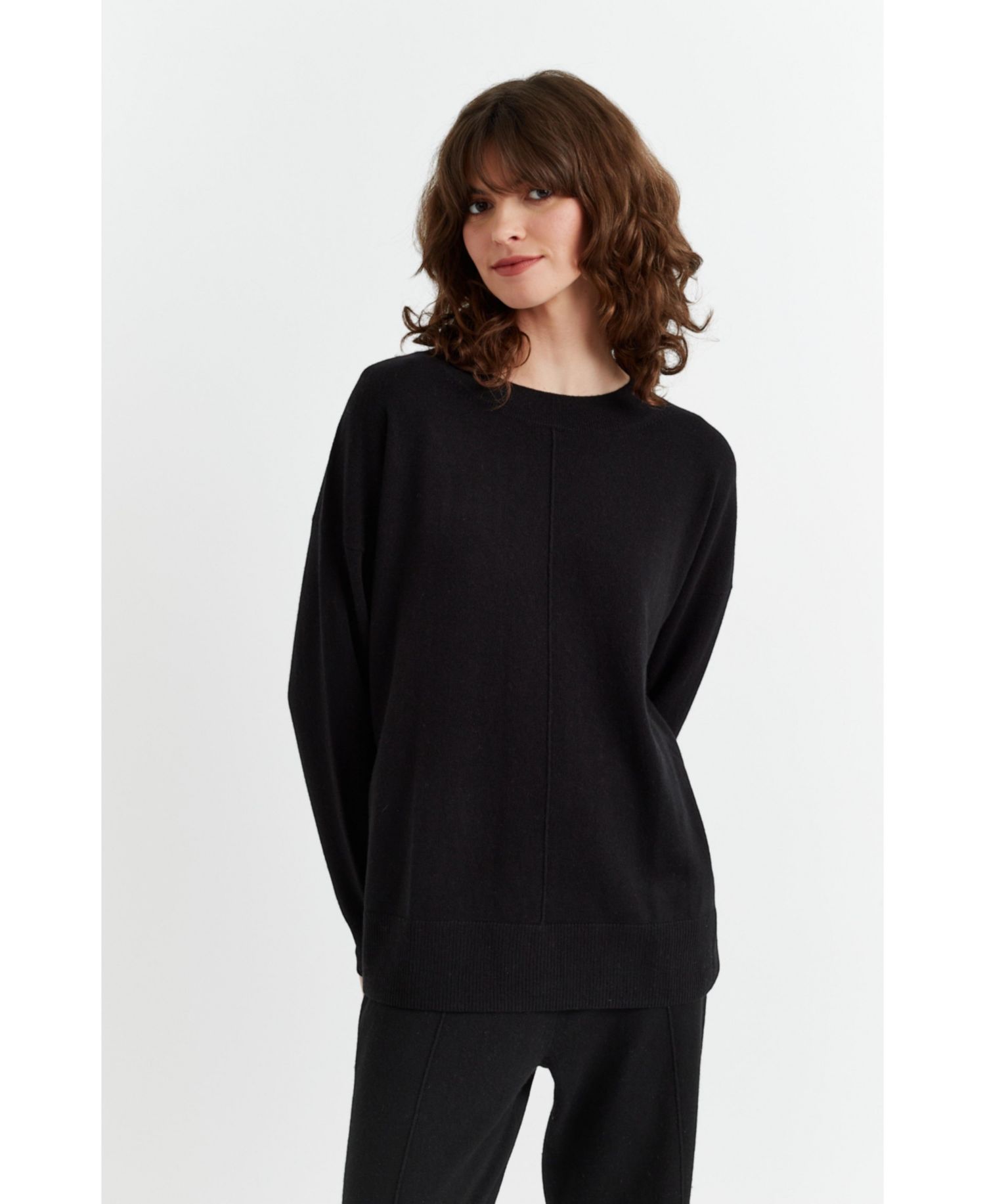 Women's Chinti and Parker Wool and Cashmere Slouchy Sweater