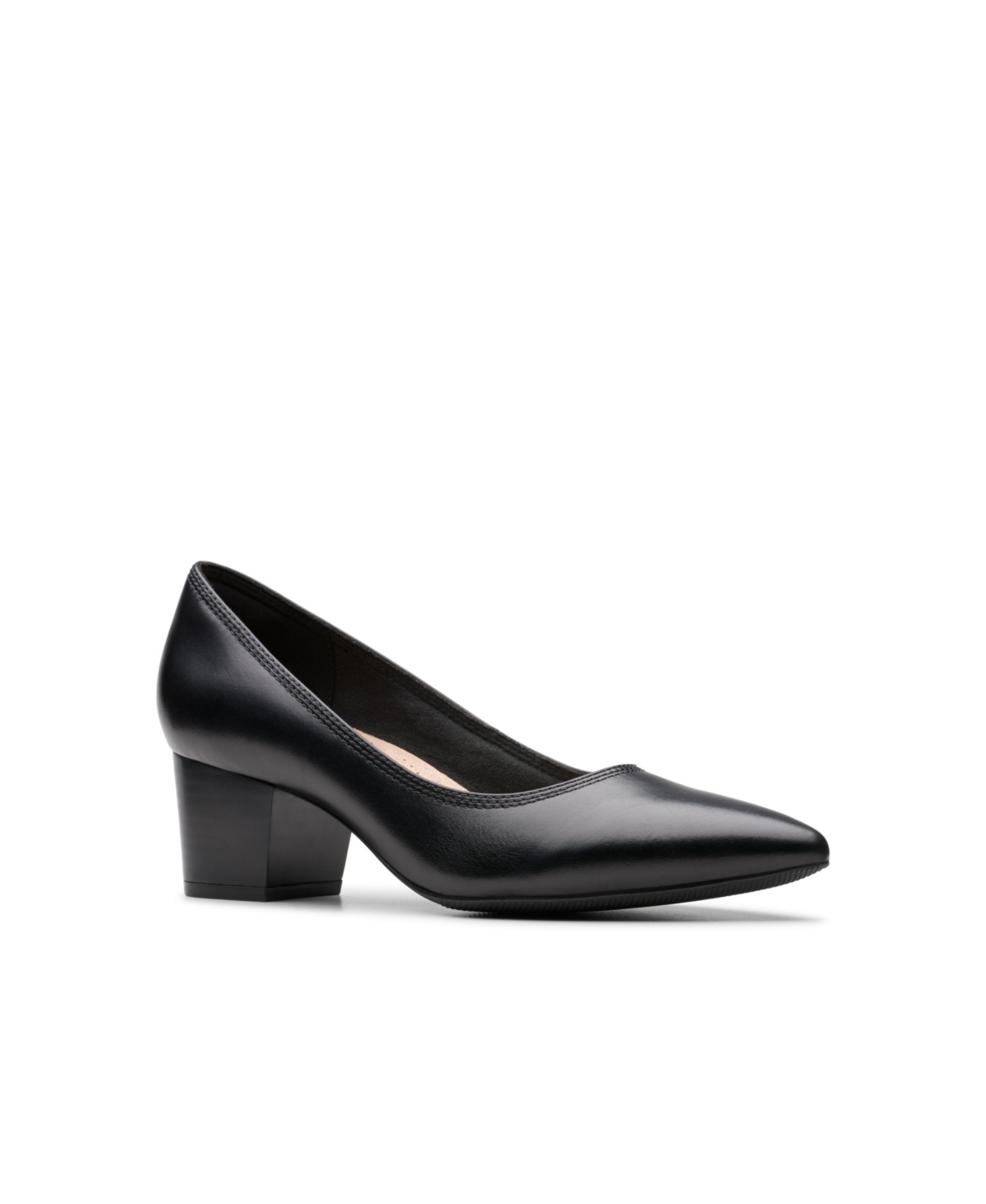 Clarks Ellanie Hope In Black Leather