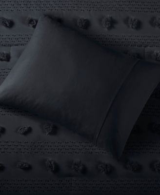 Lucy Clip Jacquard 3-Piece Comforter Set, Twin/Twin XL