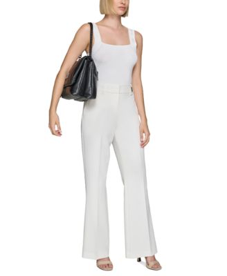 Lavande Large Leather Shoulder Bag