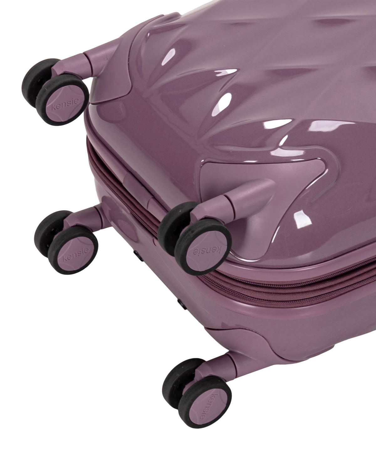Kensie purple luggage cheap