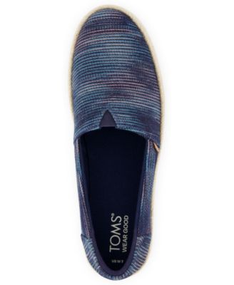 Women's Valencia Novelty Denim Platform Espadrilles