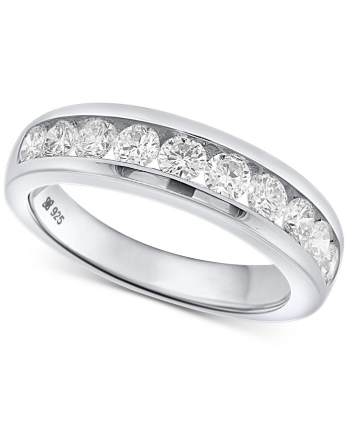 Forever Grown Diamonds Lab Grown Diamond Channel-Set Band (1 ct. t.w.) in