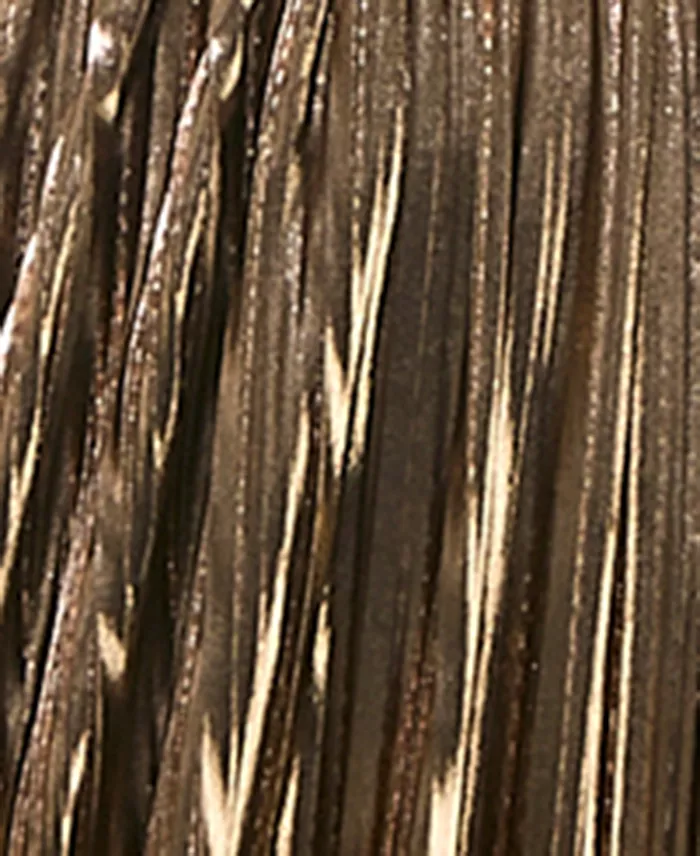 City Studios Juniors' Pleated Metallic Evening Gown - thumbnail 4