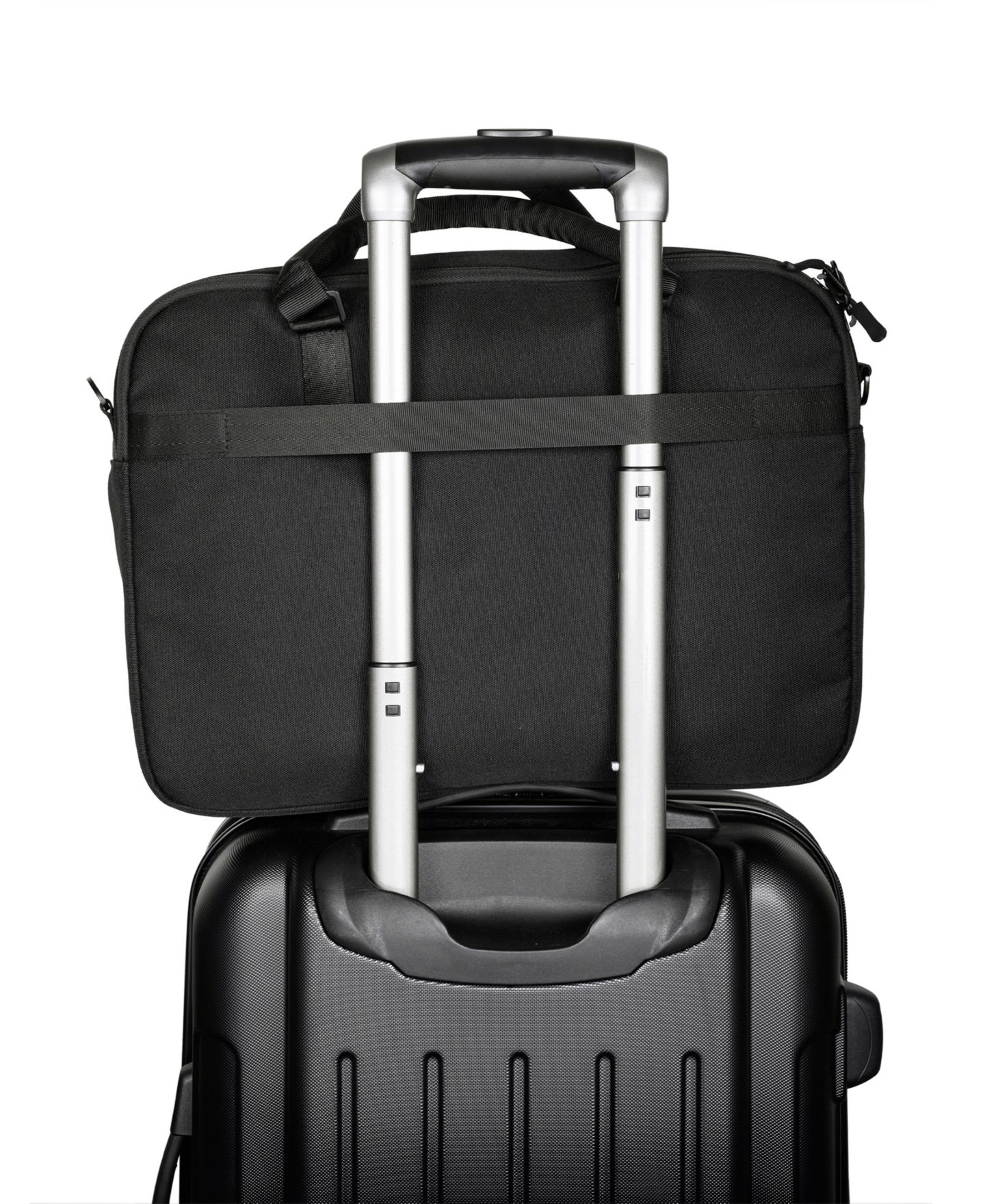 Сумка Kenneth Cole Reaction Faux Leather 16" Laptop Business Case, цвет: Чёрный — фото 12