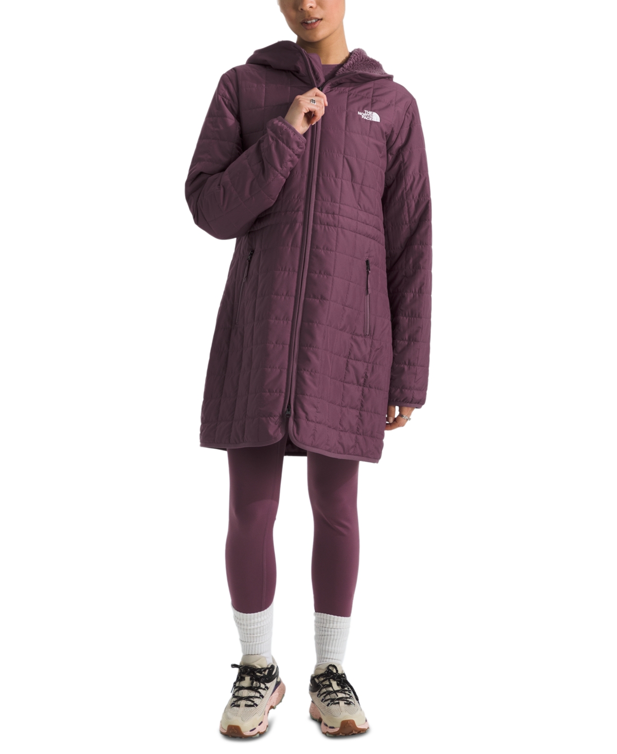 The North Face Women's Junction Insulated Parka In Purple
